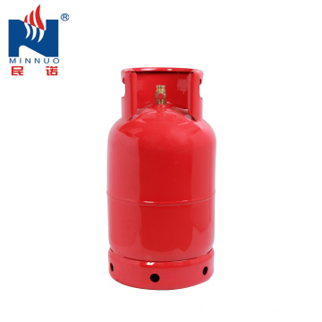 12.5kg empty lpg gas steel bottle, cooking or camping gas cylinder